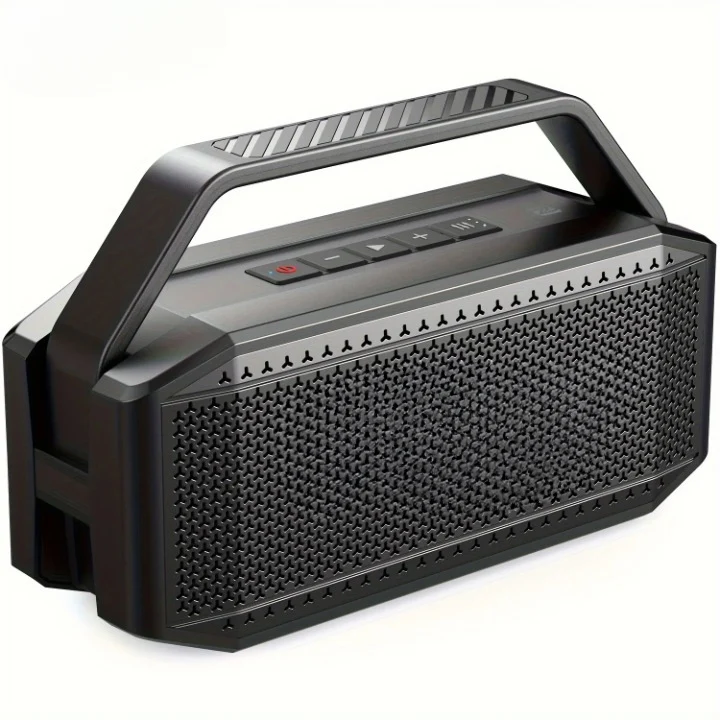 Luidsprekers - Bluetooth-luidsprekers - Draagbare - Draadloos - Waterdichte - met Subwoofer - Diepe Bas - 5100mAh - 80dB - 50-99 W - 70Hz-20KHz - AUX - Twee-weg - 2.0CH - Zwart