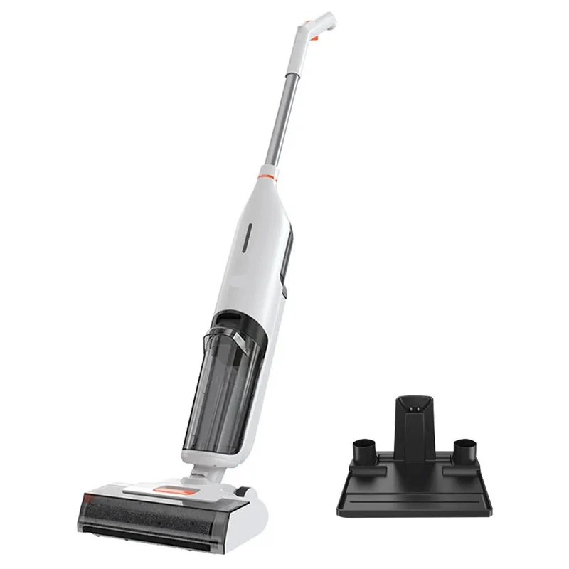 Draadloze Stofzuigers - Stofzuiger - Natte & Droge - Vacuum Cleaner - 220-240V - 800W - 700ml Watertank - 30min Looptijd - 3000mAh - Wit