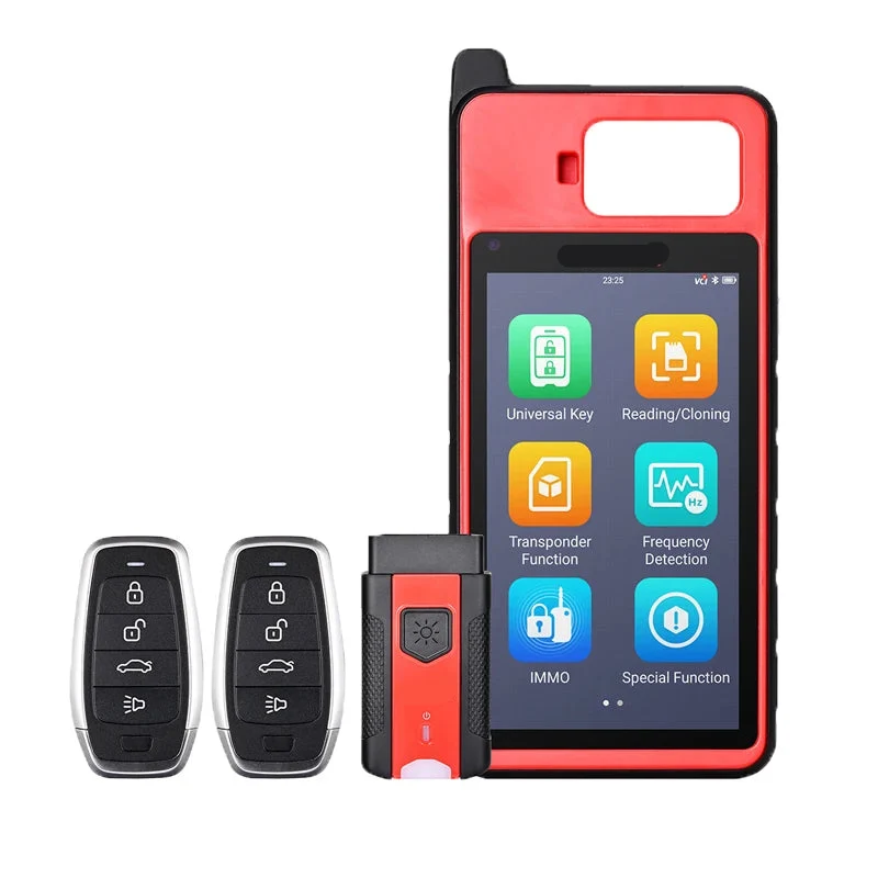 Key Fob Programmer - Immobilizer Tool - IMMO Learning & Chip Cloning – Frequentiedetectie - Global Version