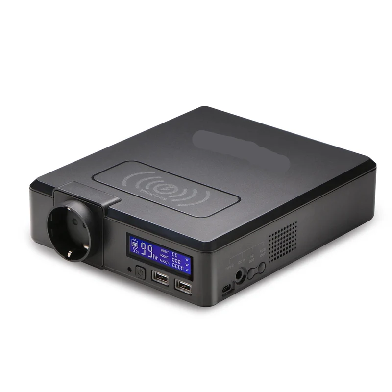 Draagbare Powerstation - Powerbank - Stroomgenerator - Generator - 200W Vermogen – 110 / 230V - Generatoren - Zonne-energie Compatibel – Meerdere Uitgangen – Geschikt voor Kamperen & Noodstroomvoorziening