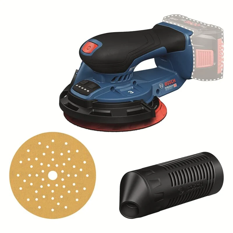 Bosch GEX 18V-150-3 Accu-Excenterschuurmachine Solo in Doos - 0601372904