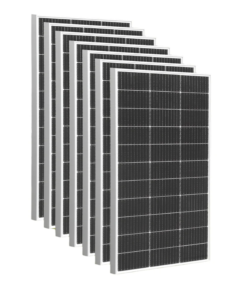 Zonnepaneel - Zonnepanelen - Monokristallijne - Waterdicht - met Glas - en Aluminium Frame - Lichtgewicht - 1050W - 7stuk - voor Boot - Camper - Caravan - RV of Tuin
