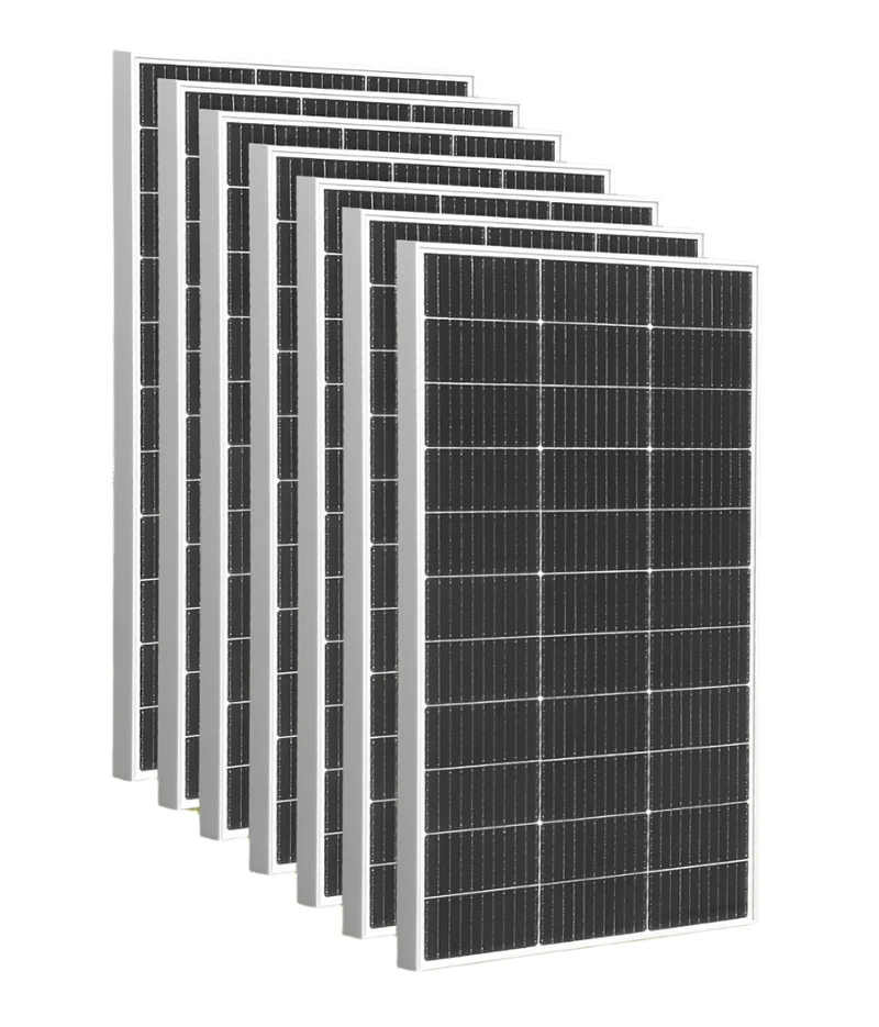 Zonnepaneel - Zonnepanelen - Monokristallijne Solar Kit - Waterdicht - met Glas - en Aluminium Frame - Lichtgewicht - 12V - 600W - 4stuk - voor Boot - Camper - Caravan - RV of Tuin