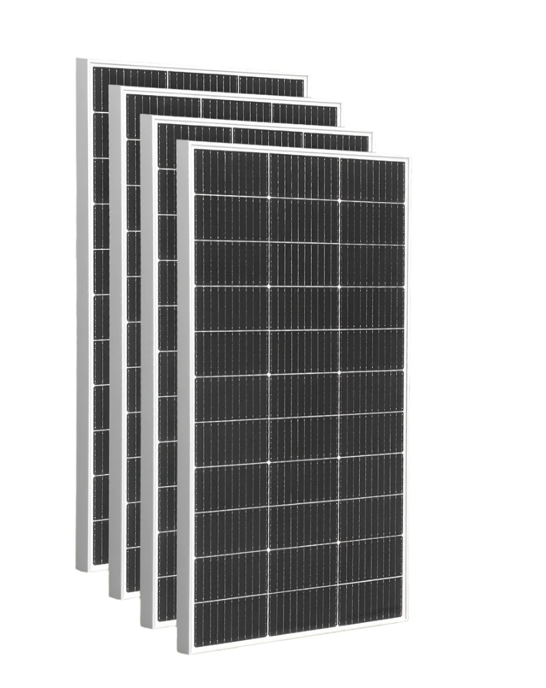 Zonnepaneel - Zonnepanelen - Monokristallijne Solar Kit - Waterdicht - met Glas - en Aluminium Frame - Lichtgewicht - 12V - 450W - 3stuk - voor Boot - Camper - Caravan - RV of Tuin