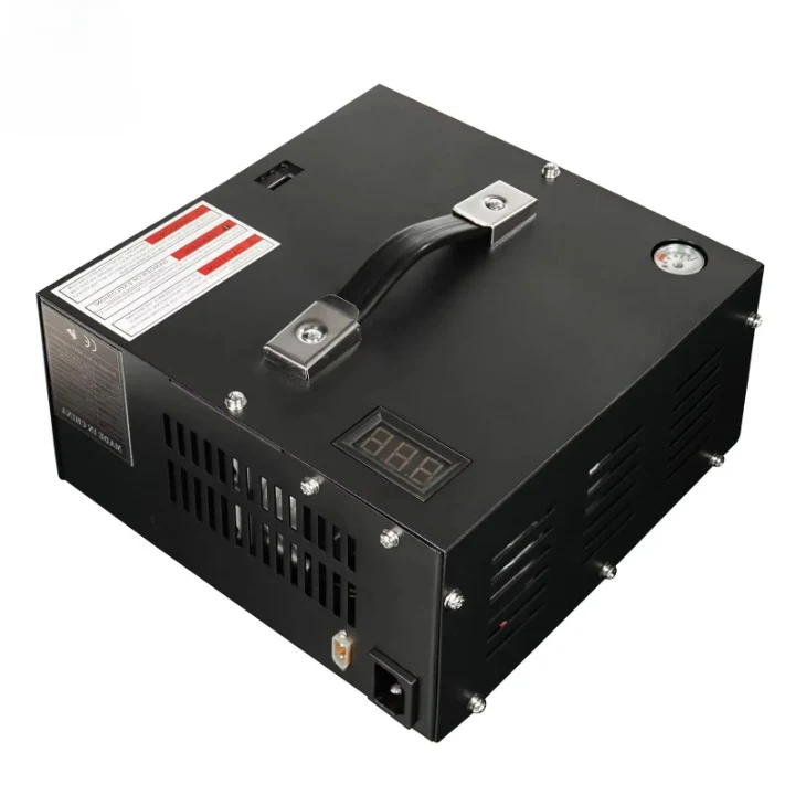 Luchtcompressor - Draagbare Luchtcompressor - Airpress Compressor - 300Bar - 4500Psi PCP - 110V - met Ingebouwde Transformator - voor Duiktankluchtgeweer