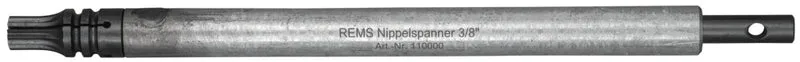 REMS Nippelspanner 3/8" voor korte pijpstukken - 110000 R