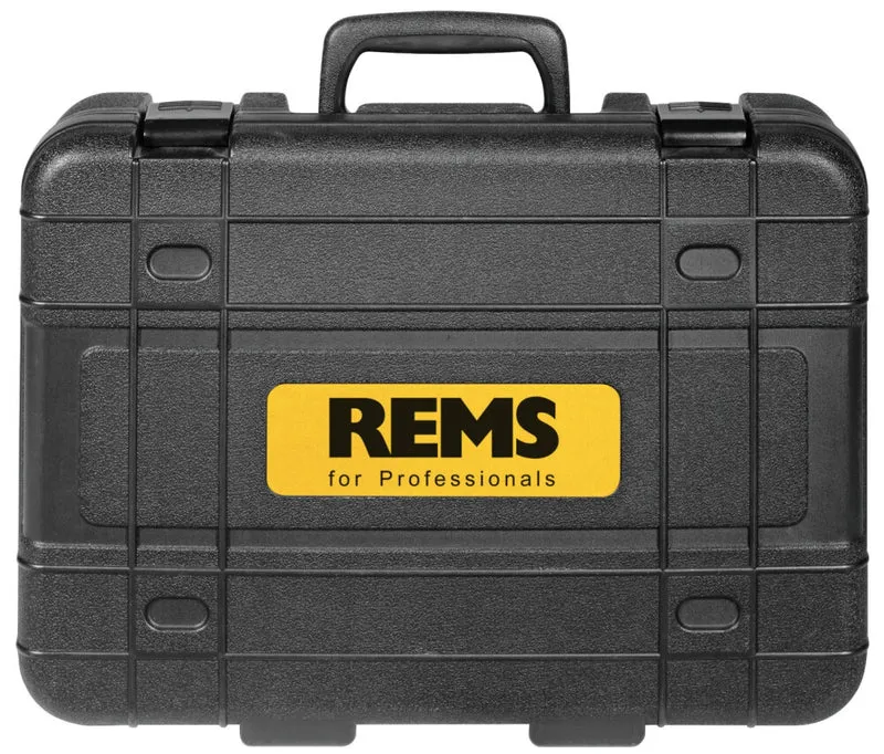 REMS Koffer met inlage, zwart - 175018 R