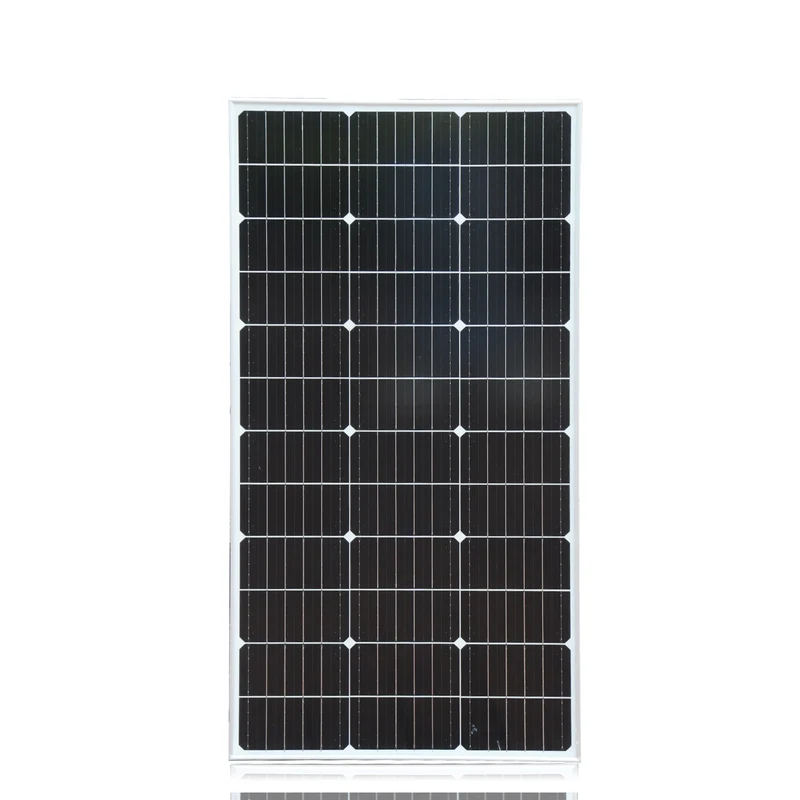 Zonnepaneel - Zonnepanelen - Zonne-energie - 18V PV Module fotovoltaïsche Cel Module - Krachtige Glazen - 100W - Waterdicht - Glas Zonnepaneel - voor Boot - Camper - Caravan - RV - Tuin
