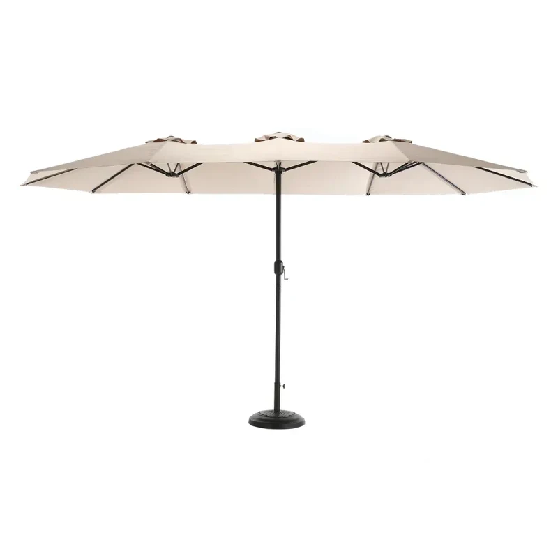 Parasol – Dubbele Parasol – Grote Parasol – Rechthoekige Parasol – Extra Groot – Stalen Frame – 100% Polyester Doek