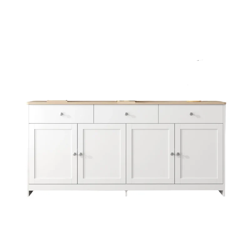 Buffetkast – Dressoir – Opbergkast – Keukenkast – Eetkamerkast – 160 Cm Breed – Duurzaam MDF