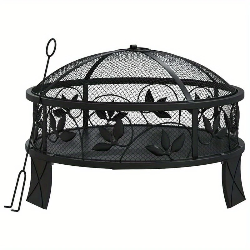 Tuinhaard – Vuurkorf – Buitenhaard – Buitenbrander – 50 Cm – Slijtvast Metaal