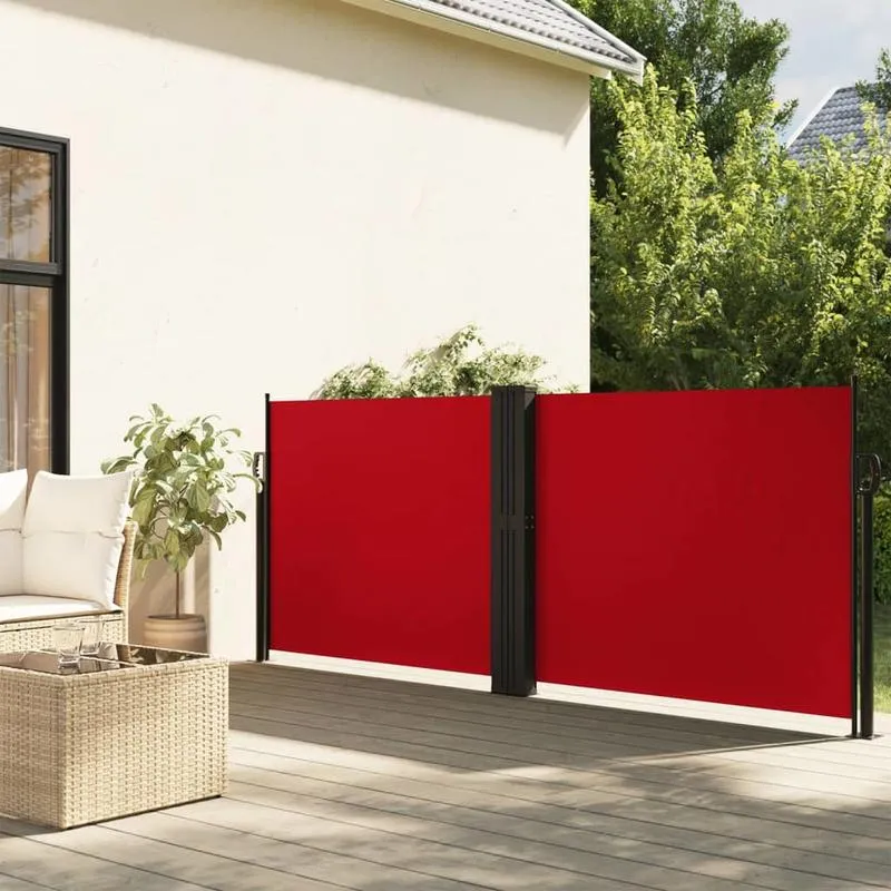 Uitschuifbare Windscherm – Windscherm Balkon – Terras Windscherm – Windblocker – Compact Design – Stevig Polyester Frame