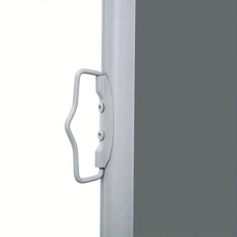 Uitschuifbare Windscherm – Windscherm Terras – Balkon Windscherm – Tuin Scherm – Uitschuifbaar 120 Tot 600 Cm – Stevig Metalen Frame