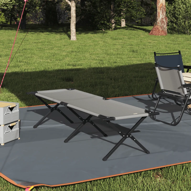 Draagbare Zonne-ligstoel – Opvouwbare Strandstoel – Campingstoel – Tuinstoel – Lichtgewicht – 600D Oxford Stof – Ergonomisch Ontwerp