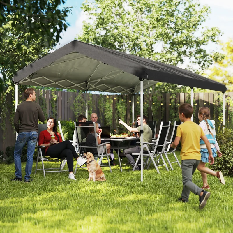 Opvouwbare Partytent – Partytent – Tent – Paviljoen – Zonnescherm – 6x3 Meter – UV50+ Bescherming