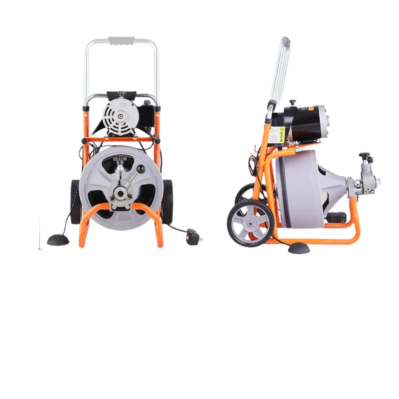 Ontstoppingsmachine – Drain Cleaner – Afvoerontstopper – Kabelmachine – Vetverwijderaar – 23 Meter Kabel – Automatische Kabelvoeding - 100FT