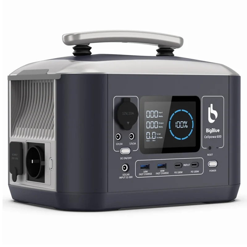 Powerstation – Draagbare Batterij – Mobiele Stroomvoorziening – Backup Accu – 537,6 Wh Capaciteit – Snelladen – LiFePO4 Accu