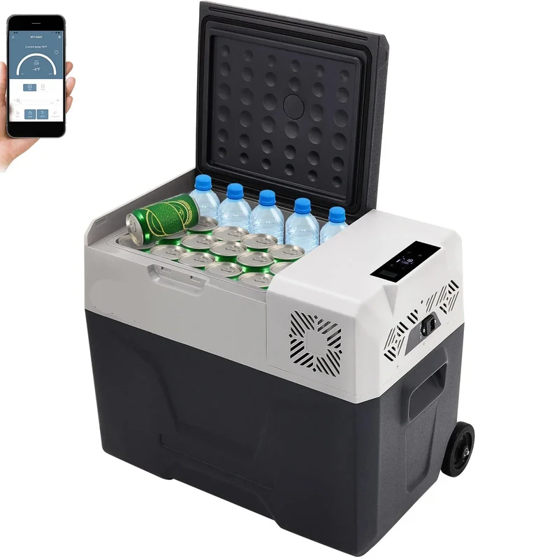 Draagbare Compressor Koelkast – Mini Koelbox – Mobiele Koelkast – Auto Koelbox – 30L – Energiezuinig – Stil