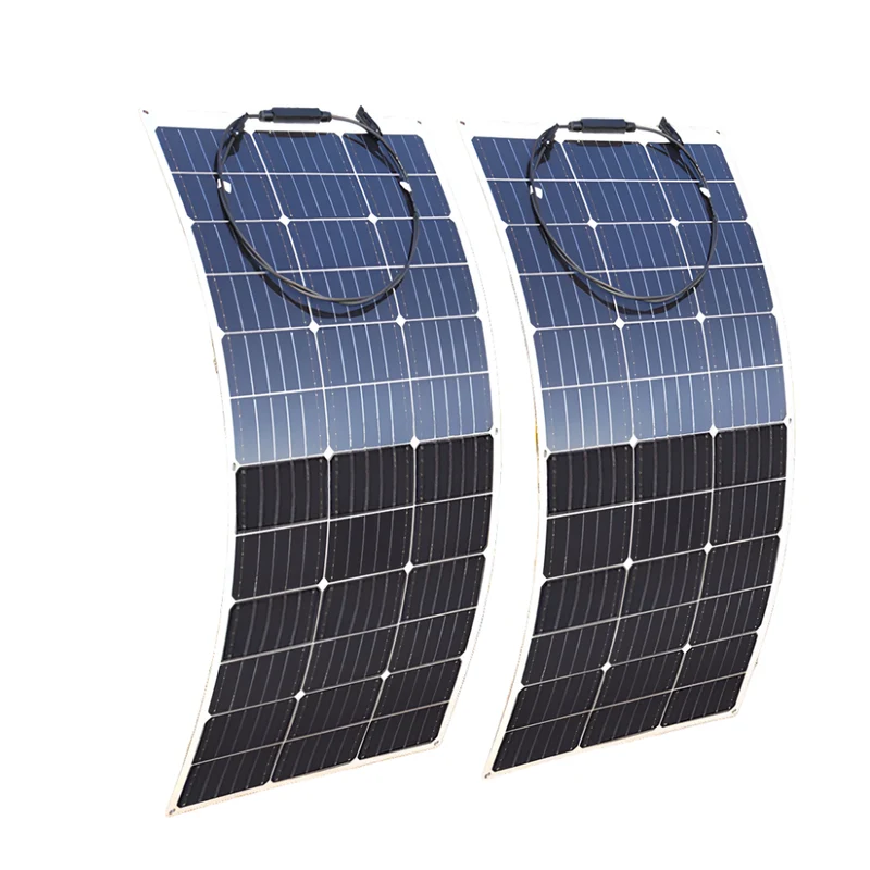 Zonnepaneel - Zonnepanelen - Zonne-energie - Fotovoltaïsch Paneelsysteem - 240W - Waterdicht - voor Boot - Camper - Caravan - RV - Tuin