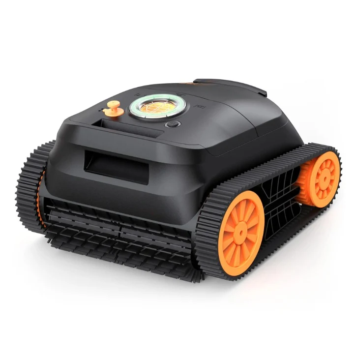 Zwembadstofzuigers - Zwembadrobot - Draadloos Zwembadreiniger - met Slimme Navigatie - Muurklimmen - Borstelloze Motoren - 180min. Looptijd - 5200mAh - 60W - Zwart
