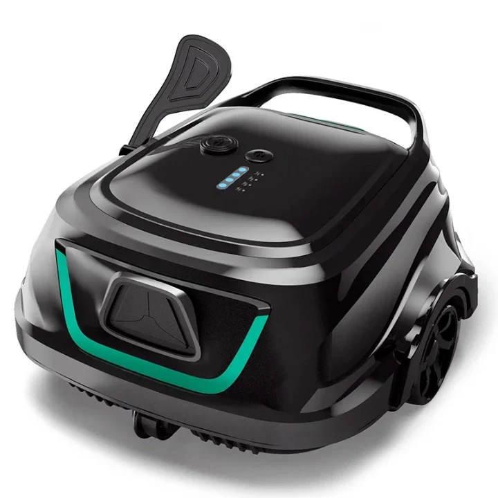 Zwembadstofzuigers - Zwembadrobot - Draadloos Zwembadreiniger - met Slimme Navigatie - voor Automatisch Parkeren - Dubbellaags Filtratie - 120min. Looptijd - 2600mAh - 33W - Zwart