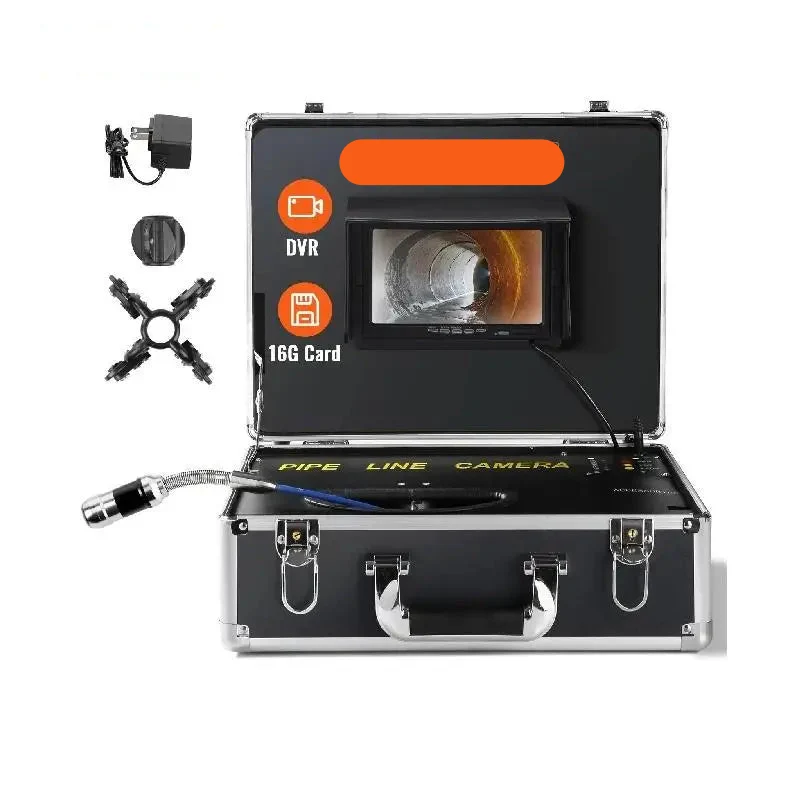 Pijpencamera – Inspectiecamera – Leidingscamera – Afvoerinspectie – 7 Inch Scherm – Waterdicht IP68 – 30 Meter Snoer