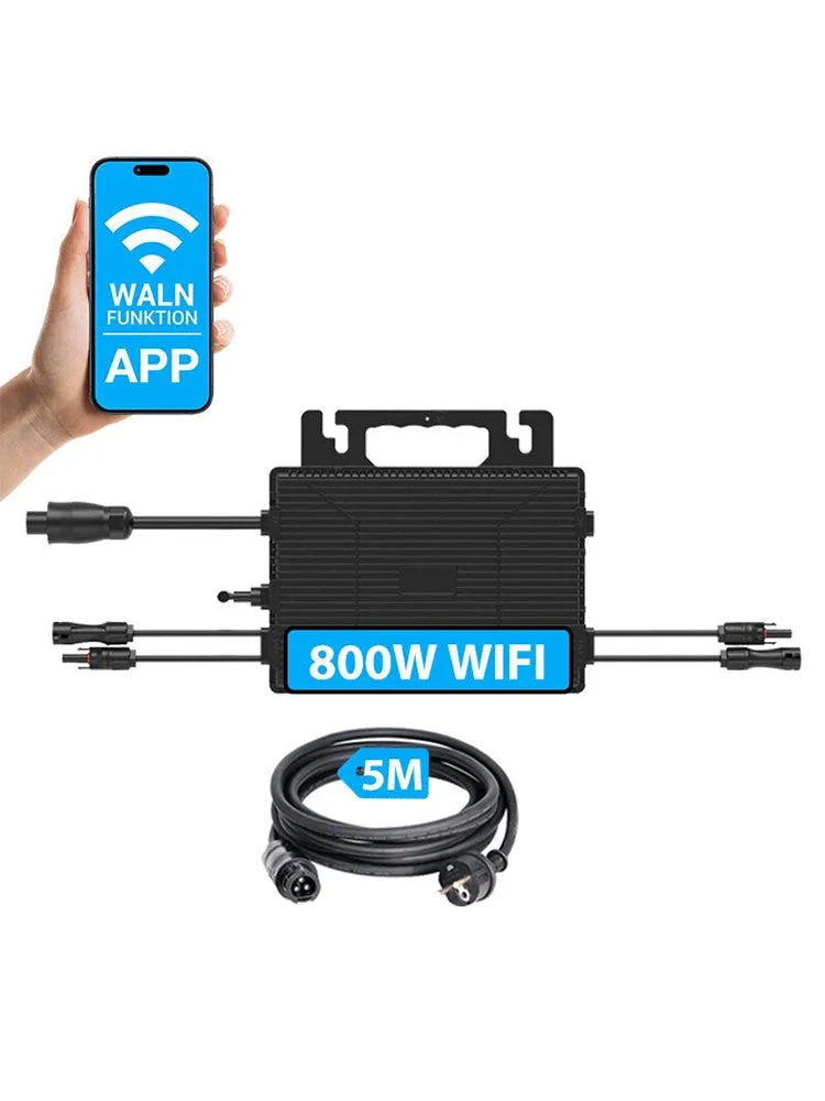 Micro-Omvormer – Micro-Converter – Zonne-Omvormer – Balkon Omvormer – 800W Vermogen – IP67 Waterdicht