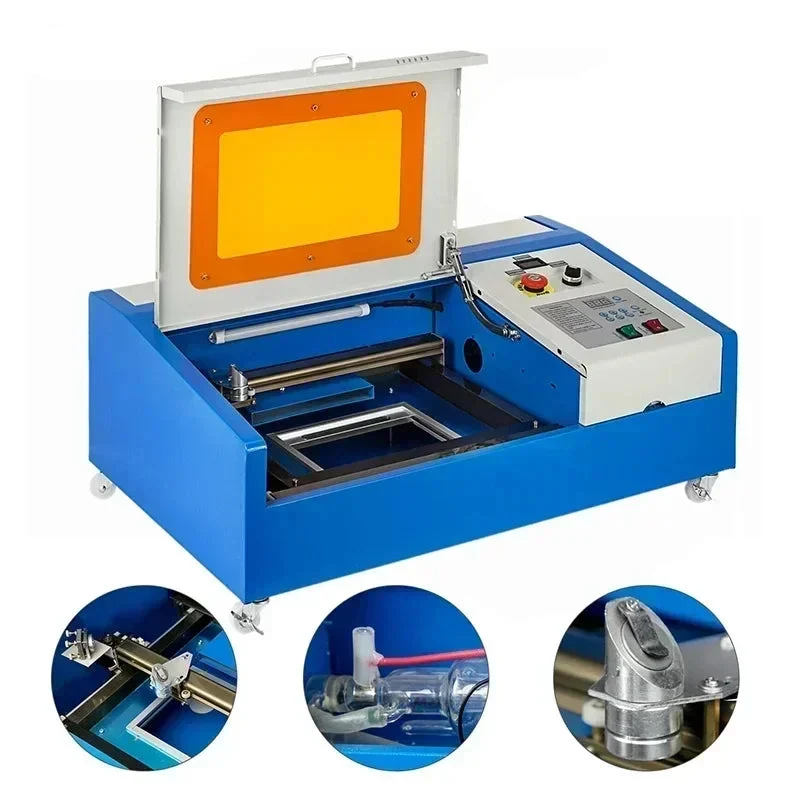 Lasergraveermachine – Lasergraveerder – CO2 Laser – Graveermachine – Snijmachine – 40W Vermogen – Graveeroppervlak 30x20 Cm