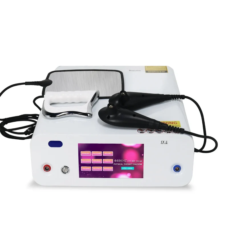 Thermo-Therapie Huidapparaat – Warmtetherapie – Huidverjonging – Collageenstimulator – Bloedcirculatieverbeteraar – 448 kHz Diepe Warmte – Twee Gebruiksmodes