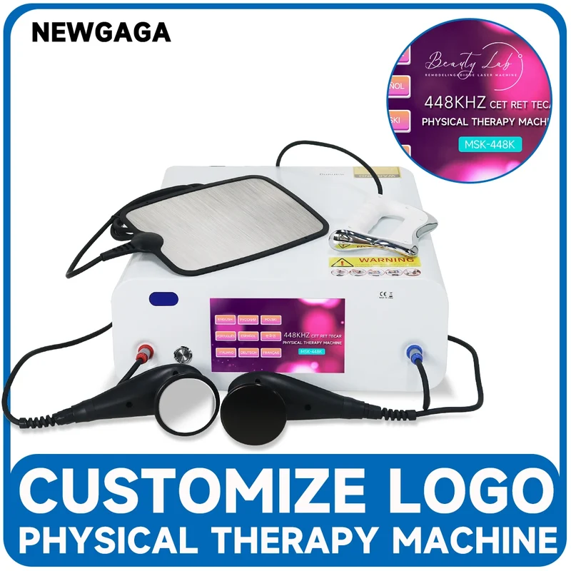 448K Face Lifting Thermo Therapy Machine CET RET Machine Lymphatic Circulation Skin Rejuvenation Weight Loss Slimming Device