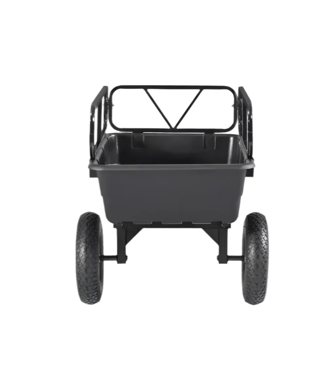 Tuinwagen – Aanhanger – Kar – Karretje – Kiepwagen – 10 Kubieke Voet Laadruimte – 226 Kg Draagvermogen