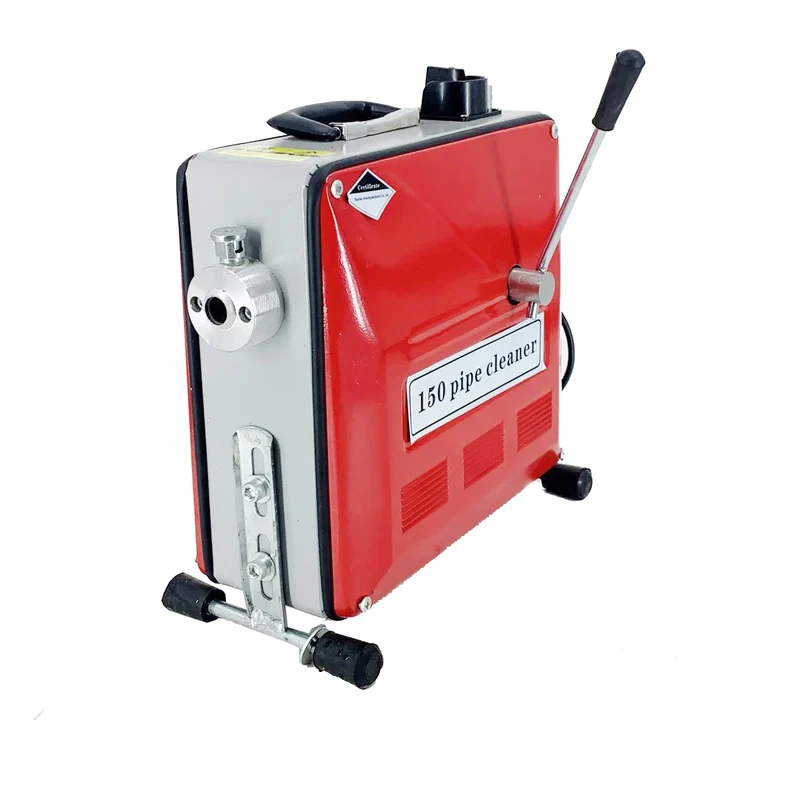 Ontstoppingsmachine – Elektrische Rioleringreiniger – Afvoerontstopper – Leidingspiraal – 900W Motor – Gegoten Aluminium Behuizing