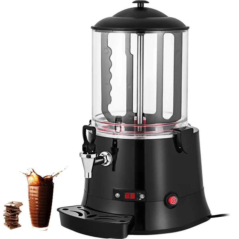 Elektrische Warme Chocolademelk Maker – Warme Drankmachine – Melkverwarmer – Automatische Roerder – 10L Capaciteit – 400W Vermogen