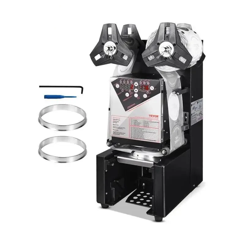 Automatisch Cup Sealmachine – Beker Sealer – Drank Sealer – Folie Machine – Horeca Sealer – Tot 650 Bekers Per Uur – Instelbare Temperatuur