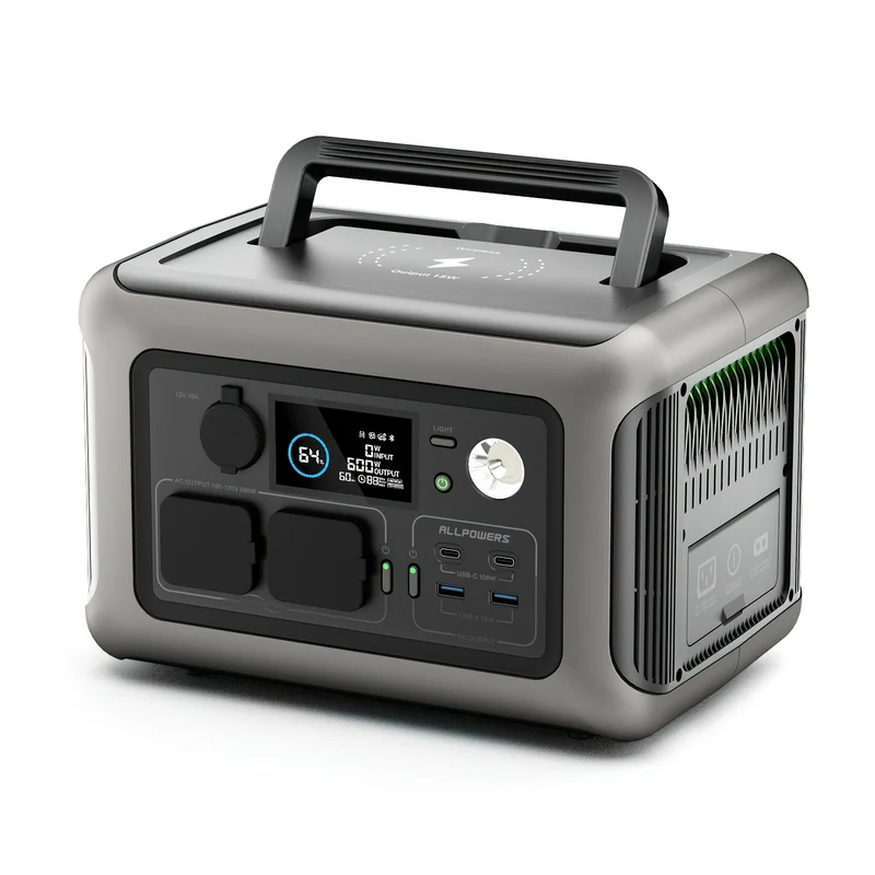 Draagbare Powerstation – Powerbank – Energievoorziening – Noodstroom – Camping Accu – 299Wh Lithiumbatterij – Snelladen 1 Uur