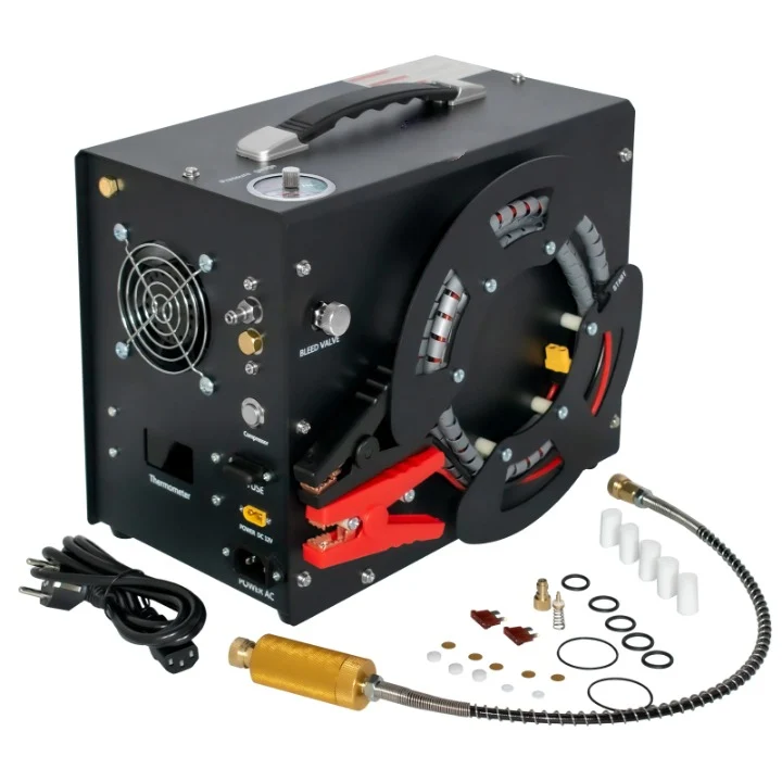 Luchtcompressor – PCP Compressor – Duikcompressor – Paintball Compressor – Mobiele Hogedrukcompressor – 4500 PSI Max Druk – 11 Liter Per Minuut