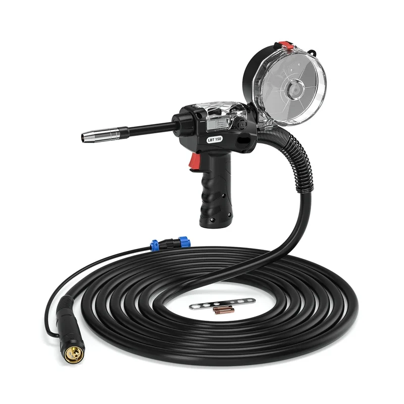 Spool Gun – Aluminium Spoolgun – Lassen Toebehoren – Lasapparaat – Naadloze Draadvoeding – 150 Ampère Vermogen - 10ft
