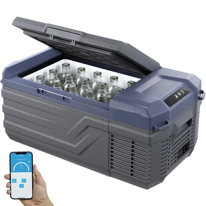 Koelbox – Koelboxje – Draagbare Koelkast – Mini Koelbox – 15 Liter Capaciteit – Snel Koelen Tot -20°C