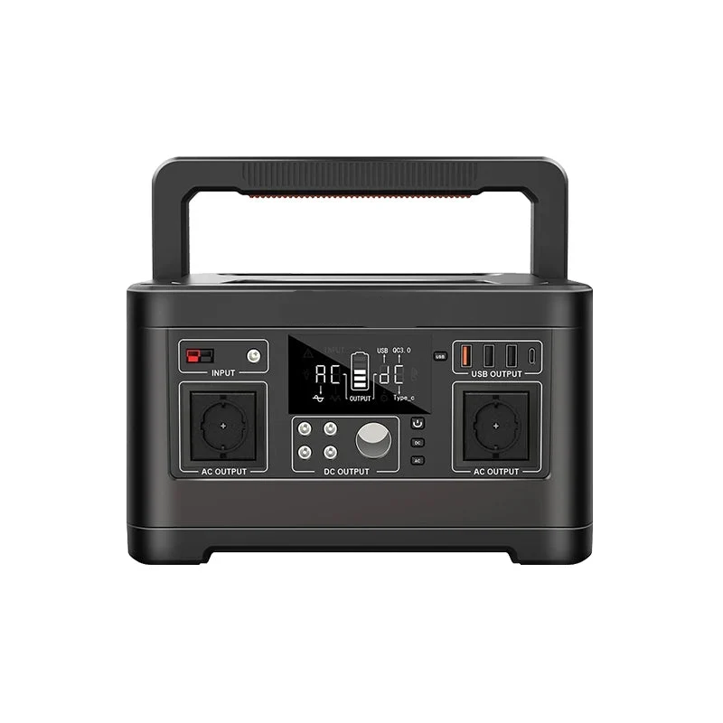 Draagbare Powerstation – Portable Accu – Noodstroom – Camping Accu – 520Wh Capaciteit – 600W Continu Vermogen