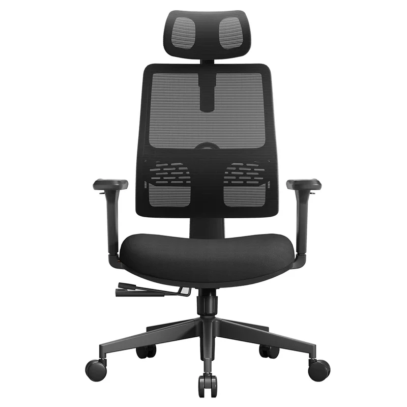 Ergonomische Bureaustoel – Comfortabele Bureaustoel – Verstelbare Stoel – Mesh Bureaustoel – Automatisch Lendesteun-Systeem – 3D Verstelbare Armleuningen - Zwart
