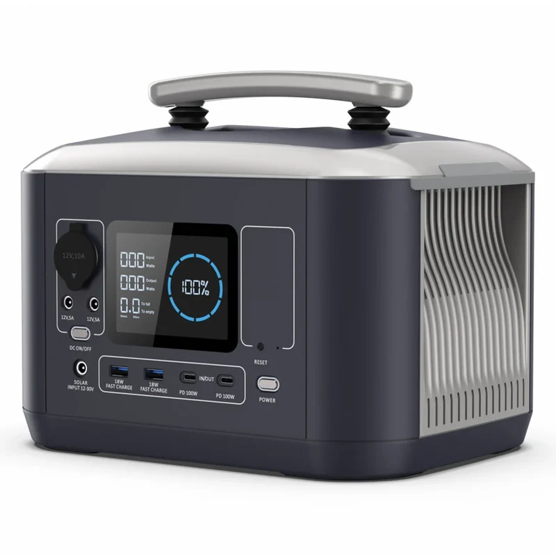 Draagbare Powerstation – Mobiele Generator – Externe Accu – Noodstroomvoorziening – 537 Wh Capaciteit – 1200 W Piekvermogen