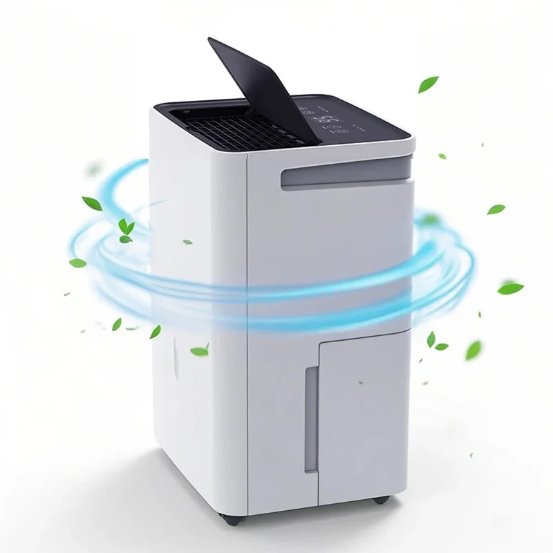 Luchtontvochtiger – Vochtverwijderaar – Ontvochtiger – Vochtbestrijder – 12 Liter Capaciteit – Stil Geluidsniveau – Automatische Vochtregeling