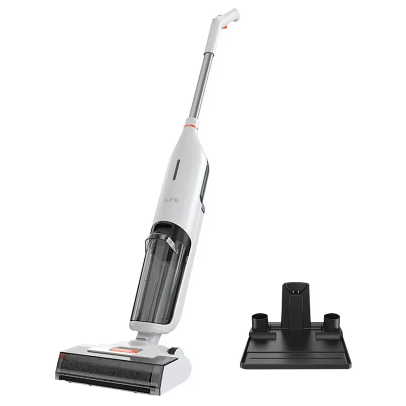 Nat & Droog Stofzuiger – Snoerloze Stofzuiger – Draadloze Schoonmaker – 3-In-1 Reinigingsapparaat – Zelfreinigend – 700 Ml Watertank – 30 Min Accuduur