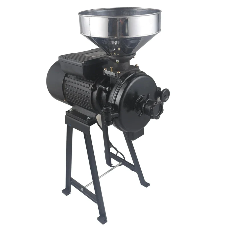 Graanmolen – Elektrische Molen – Meelmolen – Korenmolen – Zadenmolen – 2200W Krachtige Motor – Fijne Droge Maling