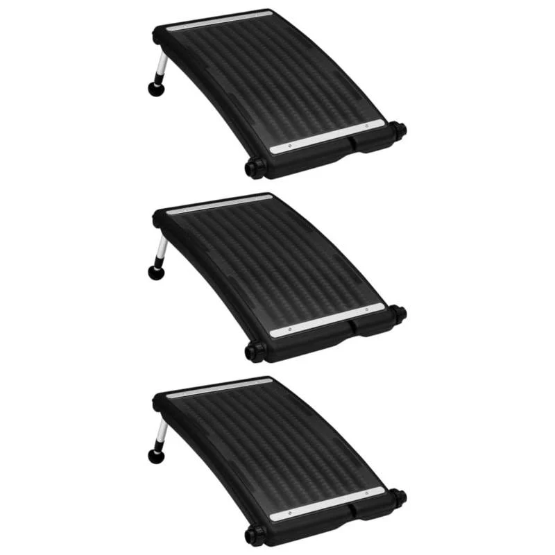 Zonne-verwarmingspanelen – Zwembadverwarming – Zonnepanelen – Zwemwaterverwarmer – Solar Panel Set – 10.000 Liter Per Uur – Verstelbare Aluminium Poot