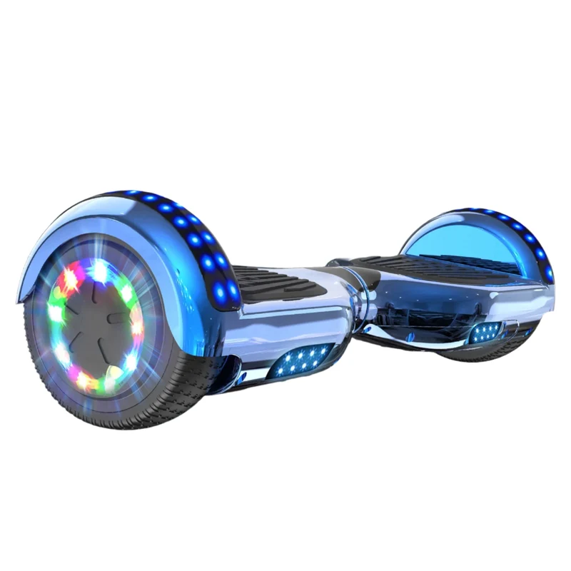 Hoverboard – Elektrisch Skateboard – Zelfbalancerend Board – Scootboard – Bluetooth Speaker – 15 Km/u Snelheid – LED-Verlichting
