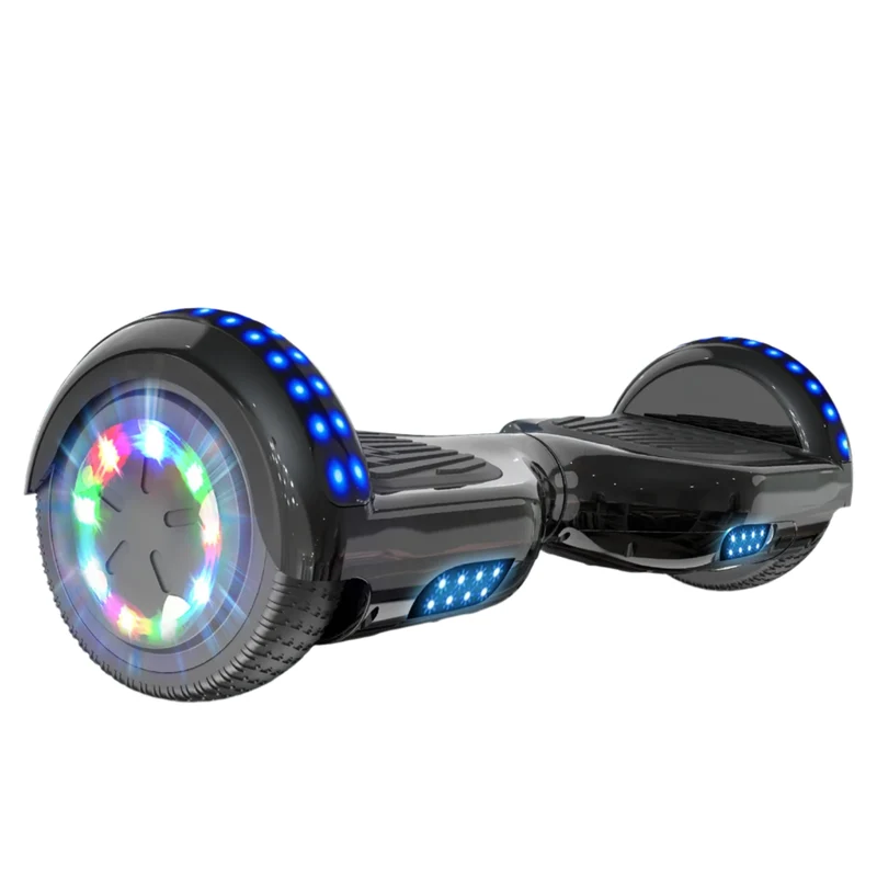 Hoverboard – Zelfbalancerend Skateboard – Elektrisch Stepje – Scootboard – 6,5 Inch – Bluetooth Speakers – LED-Verlichting