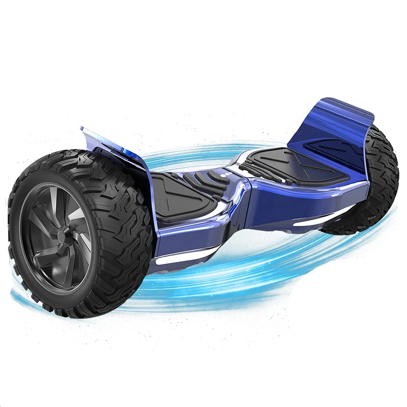 Hoverboard – All Terrain Board – Elektrische Step – Zelfbalancerend – 8.5” Anti-Slip Banden – Aluminium Frame – Bluetooth Speaker