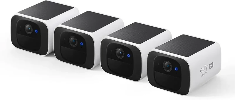 Draadloze Zonne-energie Beveiligingscamera – Buiten Camera – Wifi Camera – Bewakingscamera – 2K Resolutie – AI Gezichtsherkenning – IP67 Weerbestendig