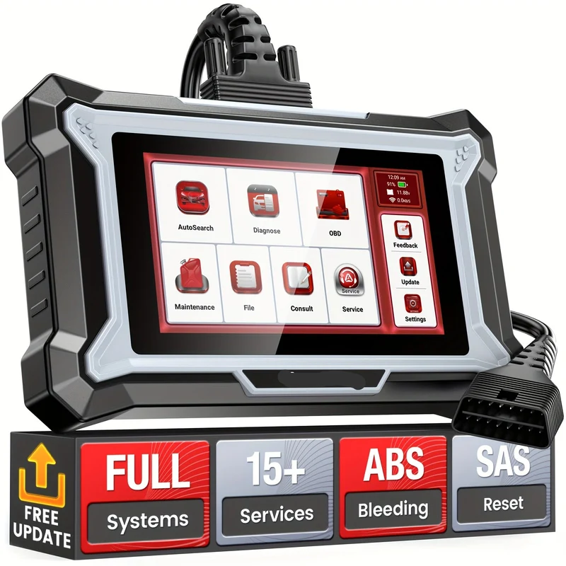 OBD2 Scanner – Auto Diagnose Tool – Foutcode Uitlezer – Wi-Fi Scanner – ABS Airbags Transmissie – Levenslange Updates – Draadloos Gebruik
